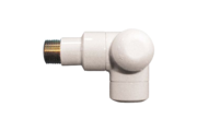 Herz radiátorszelep 3-águ TS-90 3D DeLux fehér