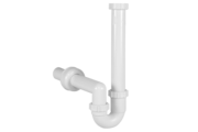 Styron egymedencés mosogató csőszifon Ø40 mm-es elfolyással