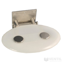 Ravak OVO-P OPAL áttetsző fehér zuhanykabin ülőke 410x350mm