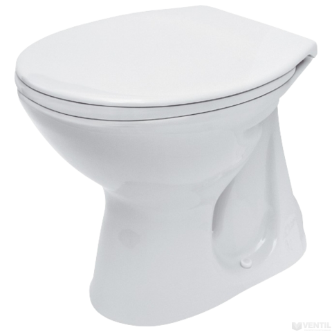 Cersanit President C20 alsós lapos öblítésű WC csésze