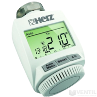 Herz termosztátfej ETKF + rádiójel vevővel M28x1,5