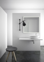 HB DV. Solid fürdőszoba tükör 700x700 mm (LED világítással)