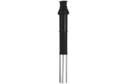 Bosch 80/125 mm-es függőleges égéstermék-elvezető készlet fekete kivitel, L=1365 mm (AZB 601/2)