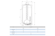 Hajdu GB 80.2-03 kémény nélküli fali gázüzemű vízmelegítő, 80 literes