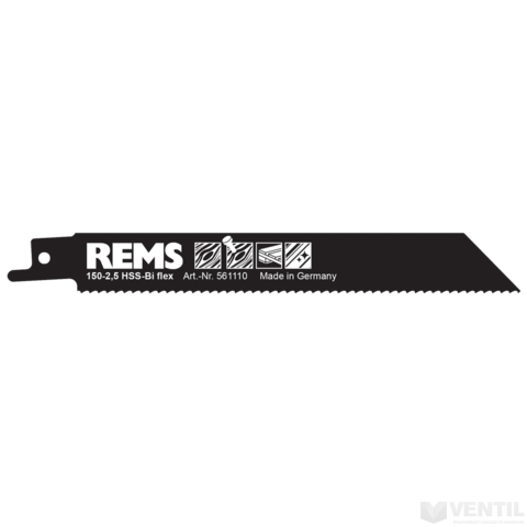 REMS fűrészlap 150-2,5 (raklapok, fa, szeges fa, fém)