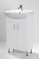 HB Standard 55 fürdőszoba szekrény mosdóval 850x550x290 mm
