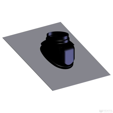 Hajdu kondenz ferde tető borítás PPH/PPH 60/100 25-45° fekete