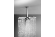 Kludi Fizz esőztető zuhanyfej (fejzuhany), háromágú, 1 funkciós, 290mm