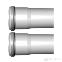 Viessmann cső 1,95m 80mm pps (2db)
