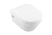 Alföldi Formo mélyöblítésű, perem nélküli (CleanFlush) fali WC csésze, fehér, 37 x 53 cm, 7060 R0 01, falra szerelhető