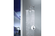Kludi Fizz esőztető zuhanyfej (fejzuhany), háromágú, 1 funkciós, 290mm