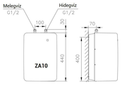 Hajdu ZA 10 alsós villanybojler