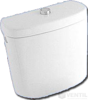 Alföldi Solinar 6004 fehér színű, monoblokkos WC tartály