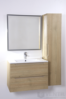 HB Elit 30L függesztett fürdőszoba szekrény 1400x300x305 mm (sonoma)