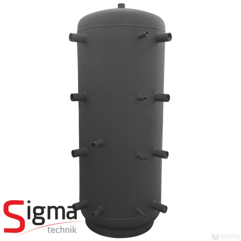 Sigma Technik PUF-1 4000 literes 1 csőkígyós puffertartály szigetelés nélkül