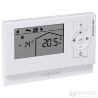 Viessmann Hőmérséklet-szabályozó termosztát felületi 30-80°C ,1/2"-200mm-es merülőhüvellyel