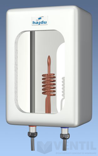 HAJDU FT10, 10 literes felső szerelésű villanybojler