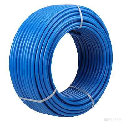 Everline Alupex előre szigetelt ötrétegű alubetétes műanyag cső 16x2 kék 50m/tekercs (víz, fűtés)