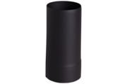Acél füstcső 130/300mm, 1mm, fekete