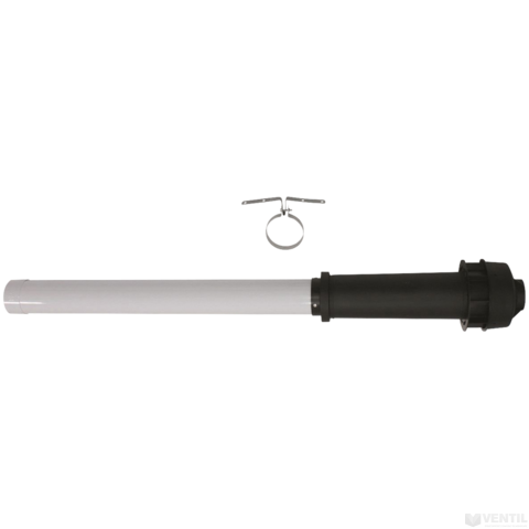 Vaillant 80/125 mm-es PP függőleges tetőátvezető rendszer