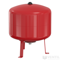 Flamco Baseflex (Flexcon R) fűtési tágulási tartály, 35 liter, álló (talpas), piros