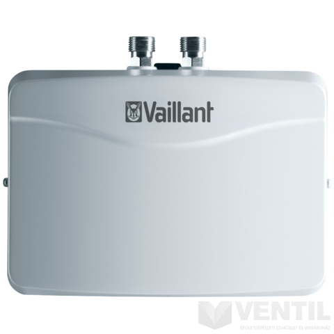 Vaillant miniVED H 6/2 N alsó szerelésű, szabadkifolyású, elektromos átfolyós vízmelegítő 5,7kW, 3,3L perc EU-ERP