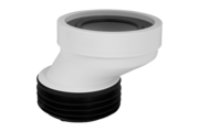 Styron WC bekötőcsonk 40 mm eltolású rövid