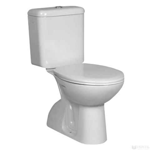 Jika Zeta kombi WC csésze monoblokkos alsó csatlakozás mély öblítésű oldalsó bekötéssel