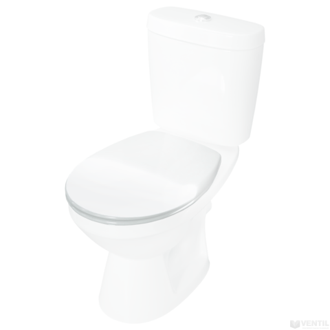 Alföldi Saval 2.0 duroplast WC ülőke fém zsanérral, lecsapódásgátlóval, gyorscsatlakozóval 8780