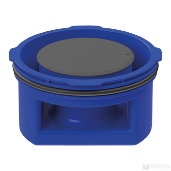 HL Primus blue kiszáradásvédett bűzzár, műanyag rácstartóba helyezhető (alacsony)