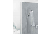 Kludi Freshline zuhanyszett (3 funkciós kézi zuhanyfej, zuhanyrúd csúszkás tartóval 900mm)