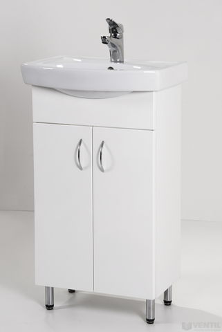 HB Standard 50 fürdőszoba szekrény mosdóval 850x500x290 mm