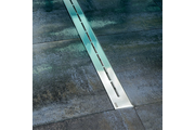 Ravak Runway OZ zuhanyfolyóka, rozsdamentes acél, 850mm