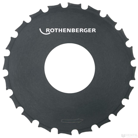 Rothenberger Pipecut Turbo daraboló tárcsa műanyag csövek darabolásához 165x62mm
