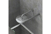 Ravak W SET-Uni távtartó szett zuhanyfalhoz, univerzális, 120cm, vágható, króm