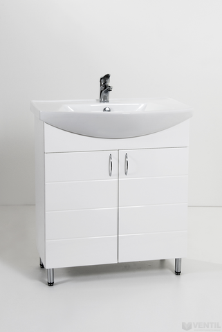 HB Standard 55 MART fürdőszoba szekrény Vega mosdóval 850x550x290 mm