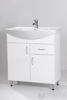HB Standard 75F fürdőszoba szekrény mosdóval 850x750x350 mm