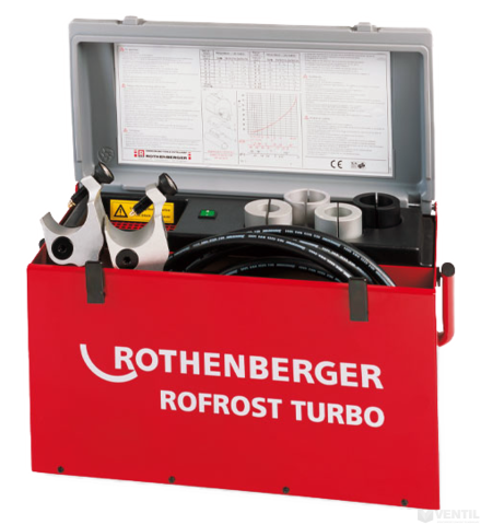Rothenberger Rofrost Turbo R290 elektromos csőfagyasztó 2"-ig