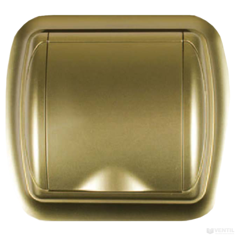 BEAM kicsi falicsatlakozó, arany (műanyag, kicsi, PF149 szerelőlaphoz)