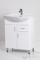 HB Standard 65F fürdőszoba szekrény mosdóval 850x650x350 mm