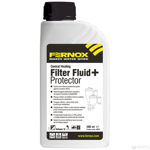 Fernox F1 Filter Fluid+ Protector inhibitor folyadék 500 ml, 100 liter vízhez
