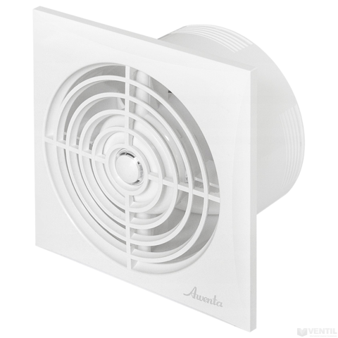 Awenta Silence WZ100 szellőztető ventilátor alap típus fehér színben extra halk 100mm