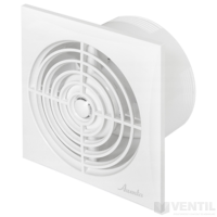Awenta Silence WZ100 szellőztető ventilátor alap típus fehér színben extra halk 100mm